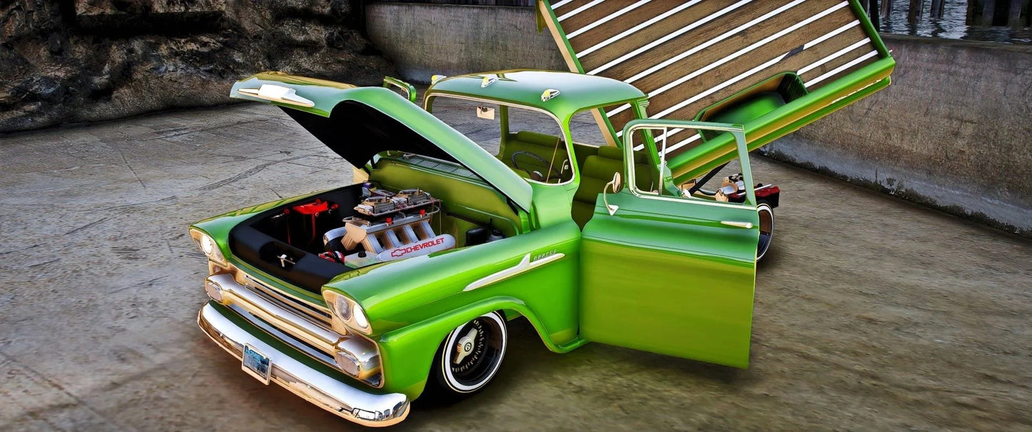Chevy Apache Lowrider | One Deep