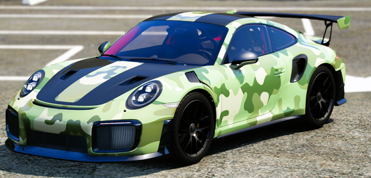 (Debadged) Porsche 991 GT2 RS "Camo" | CFF