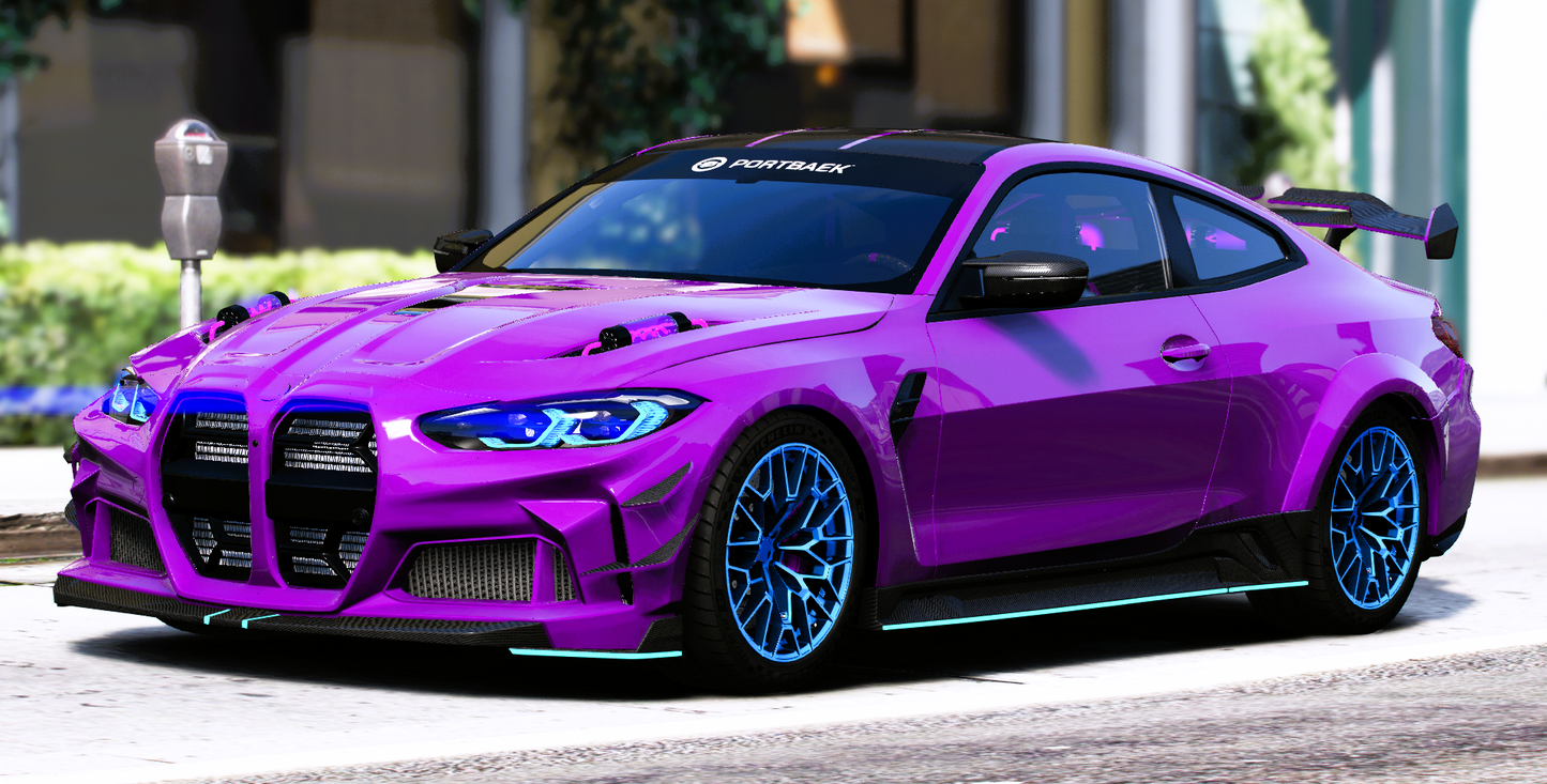 (Debadged) BMW M4 AGONY Venom [Dinamic Lights] | Port Baek