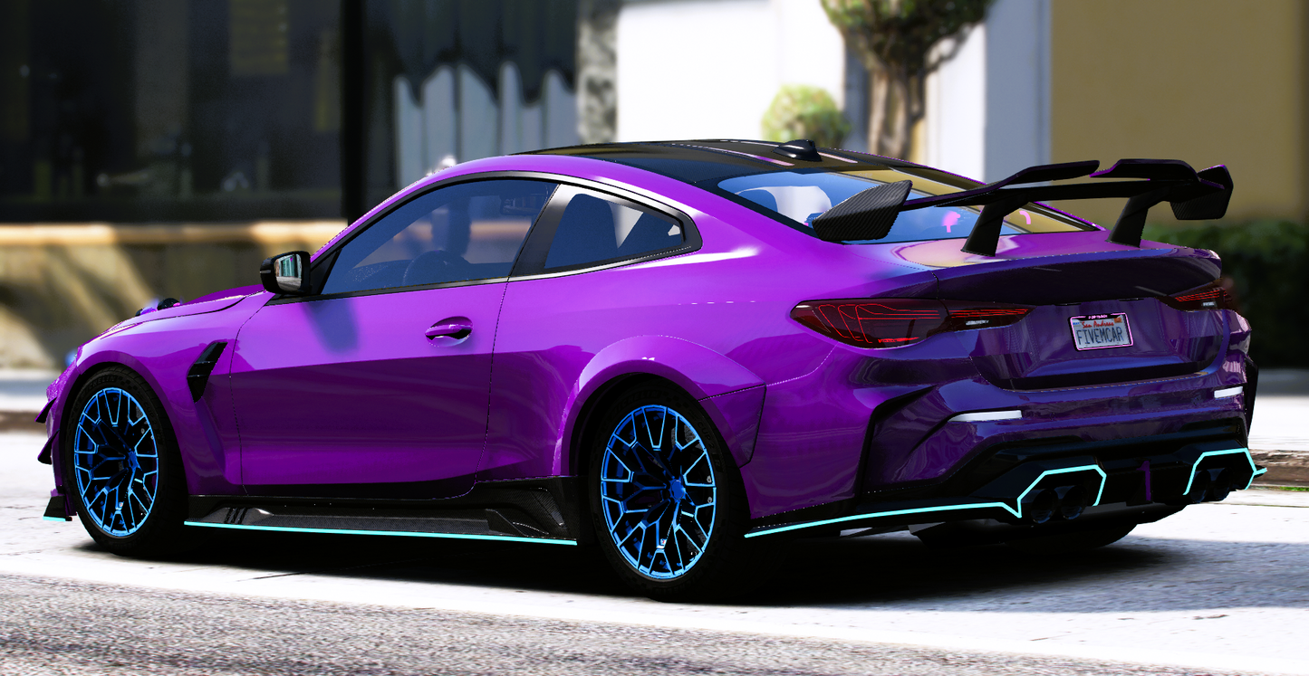 (Debadged) BMW M4 AGONY Venom [Dinamic Lights] | Port Baek