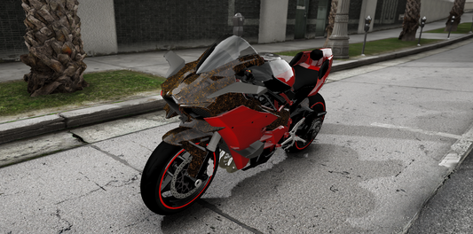 (Debadged) Kawasaki H2R Valorant: Omen Forged Carbon | Port Baek