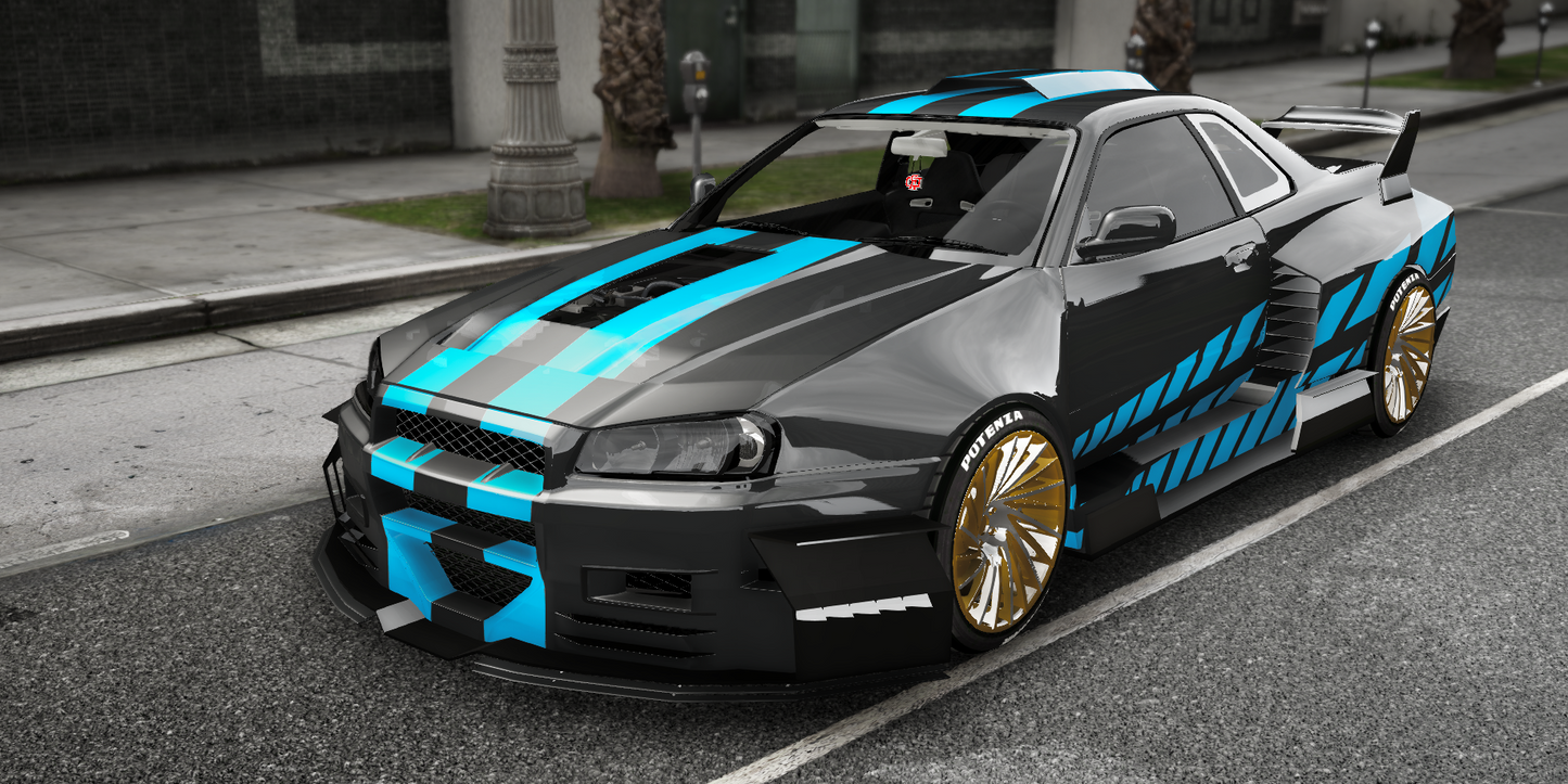 (Debadged) Nissan Skyline WideBody Custom | DR CustoM