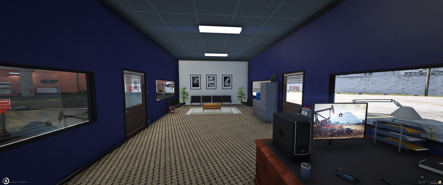 [MLO] Los Santos Customs + Interior Go Kart Track (Mechanic)