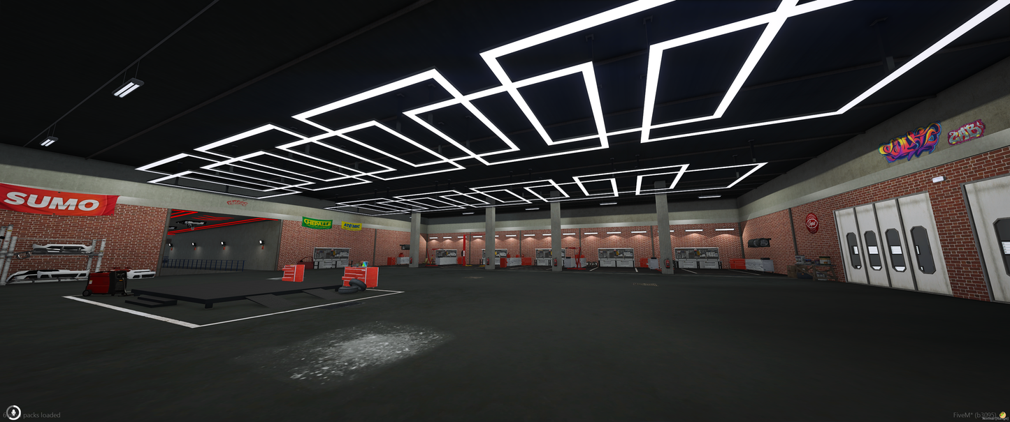 [MLO] Los Santos Customs + Interior Go Kart Track (Mechanic)