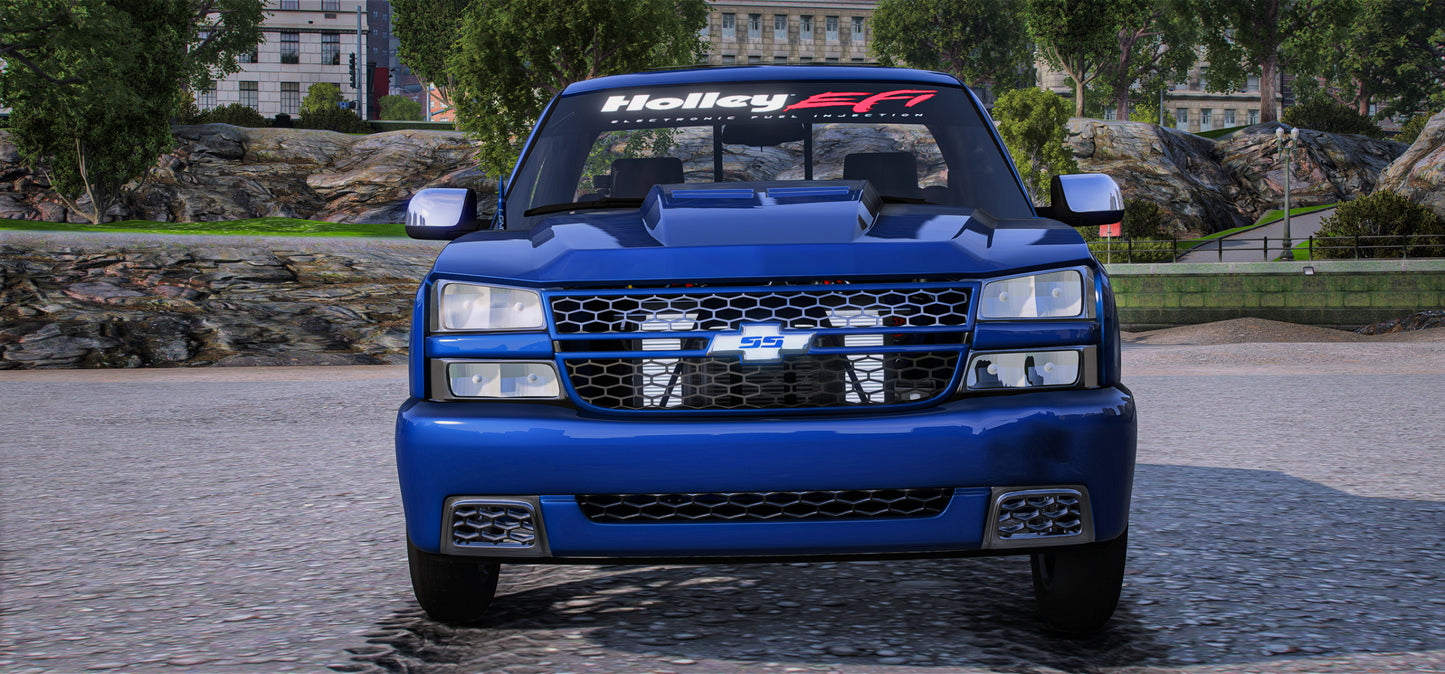 Chevy Silverado 2d Drag Jordan | Nathan
