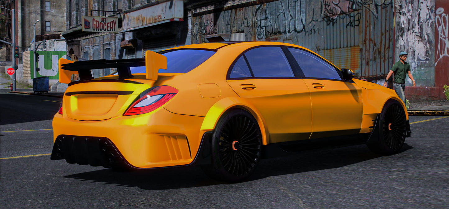 (Debadged LF) Benefactor S63 SS Kit | Widekit